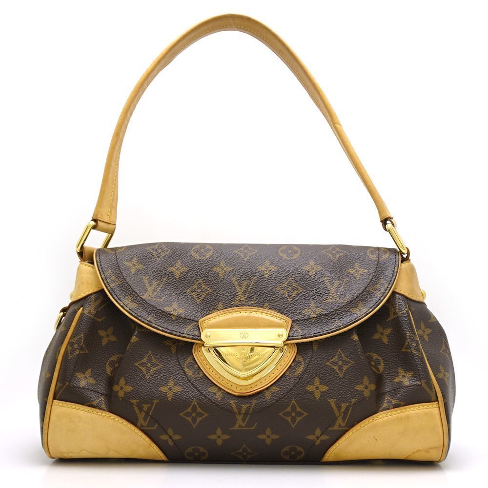 Louis Vuitton Monogram Beverly MM Brown Handbag